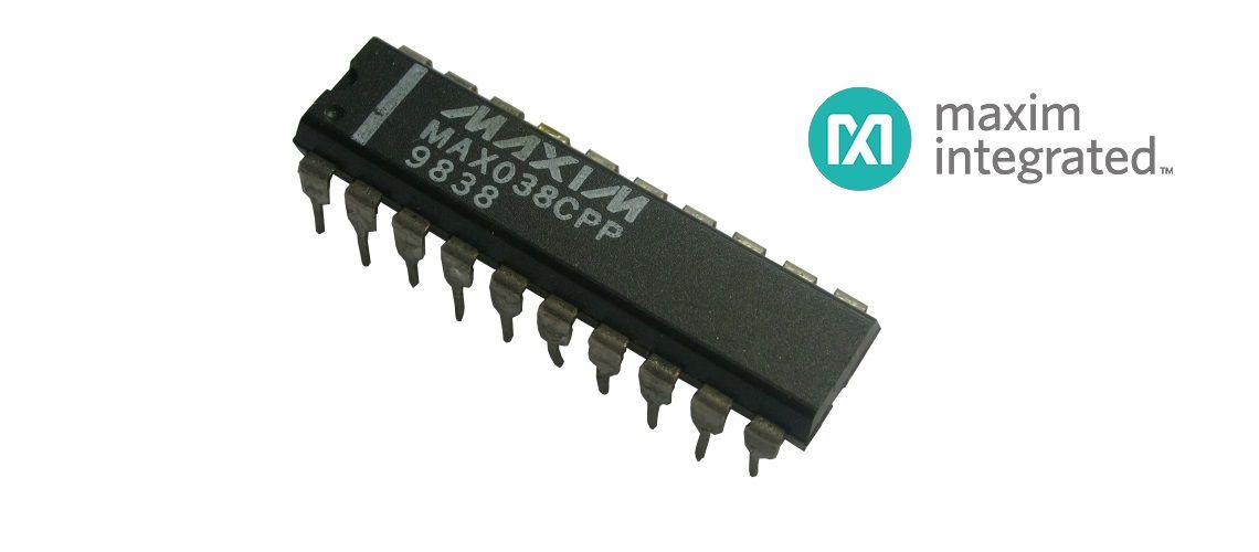 Integrovaný obvod MAX038 ako základ generátora funkcií