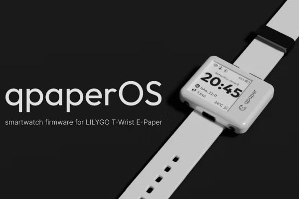 Inteligentné hodinky qpaper s displejom LILYGO ePaper a mikrokontrolérom ESP32 sú lacné a nekonečne prispôsobiteľné.