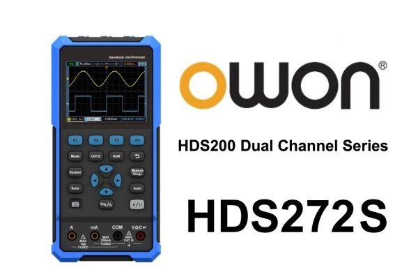 Owon HDS272S osciloskop generátor a DMM v jednom zariadení