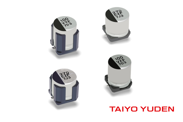 Polymérové hybridné hliníkové elektrolytické kondenzátory od TAIYO YUDEN