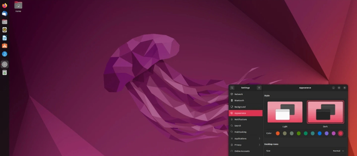 Ubuntu Linux 22.04 prichádza s novými funkciami pracovnej plochy a plnou podporou Raspberry Pi 4